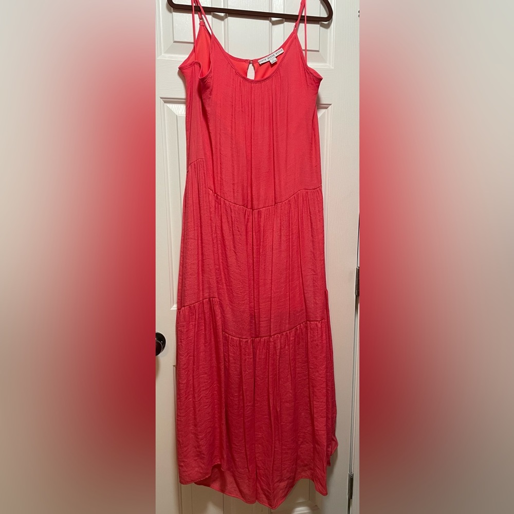 Coral Maxi Dress
